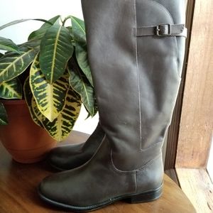 Dark Brown Riding Style Boots